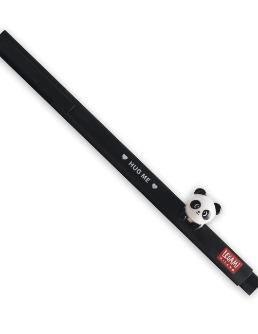 Gel Pen with "Hug Me" Panda Animal Decoration - Lovely Friends
