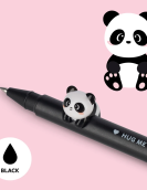 Gel Pen with "Hug Me" Panda Animal Decoration - Lovely Friends