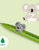 Gel Pen with "Let Me Sleep" Koala Animal Decoration - Lovely Friends