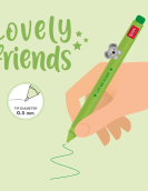 Gel Pen with "Let Me Sleep" Koala Animal Decoration - Lovely Friends