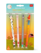 Farm Sweet Farm Set of 4 Erasable Gel Pens - Erasable Pen Set