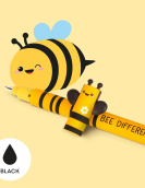 "Bee Different" Bee Erasable Gel Pen - Erasable Pen