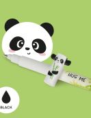"Hug Me" Panda Erasable Gel Pen - Erasable Pen