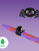 Gel Pen with "Free Hugs" Spider Animal Decoration - Lovely Friends