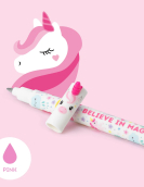 "Believe In Magic" Unicorn Erasable Gel Pen - Erasable Pen