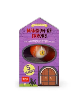 Mini Dispensador de Borrachas Legami Halloween – Mansion of Errors