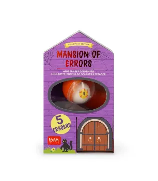 Mini Dispensador de Borrachas Legami Halloween – Mansion of Errors