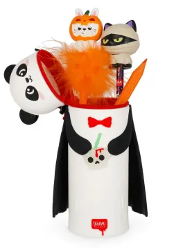 Estojo silicone 2 em 1 Legami Halloween – Trick or Treat Panda Vampiro
