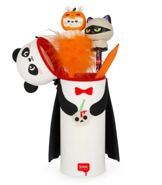 Estojo silicone 2 em 1 Legami Halloween – Trick or Treat Panda Vampiro