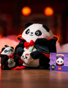 Peluche Super Soft Legami Halloween – Bam-Boo! Panda Vampiro