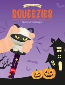 Lápis HB Squeezies Legami Halloween – Gato Múmia