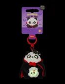 Porta-chaves Super Soft Legami Halloween – Bam-Boo! Panda Vampiro