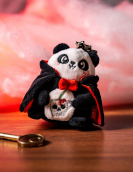 Porta-chaves Super Soft Legami Halloween – Bam-Boo! Panda Vampiro