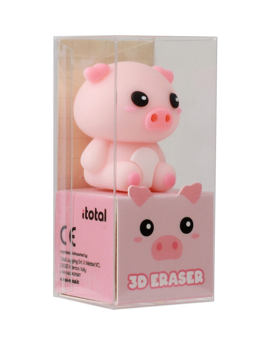 Borracha 3D iTotal Piggy