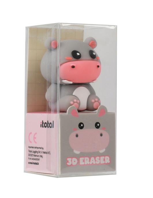 Borracha 3D iTotal Hippo