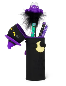 Estojo 2 em 1 Soft Silicone - Kitty Witch - Kawaii