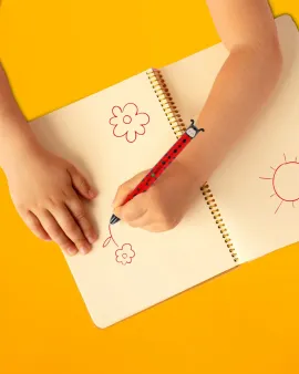 Ladybug Two-Colour Ballpoint Pen - Click&amp;Clack