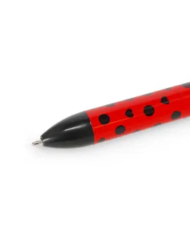 Ladybug Two-Colour Ballpoint Pen - Click&amp;Clack