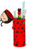 Ladybug "Get Lucky" 2-in-1 Silicone Pencil Case