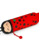 Ladybug "Get Lucky" 2-in-1 Silicone Pencil Case