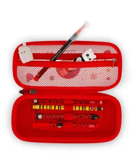 Ladybug Rigid Transparent Pencil Case - WonderWow