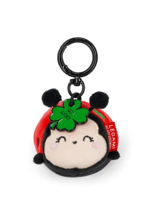 Ladybug Plush Key Ring - Tiny Super Soft!