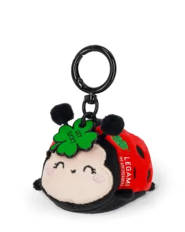 Ladybug Plush Key Ring - Tiny Super Soft!