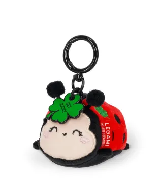 Ladybug Plush Key Ring - Tiny Super Soft!