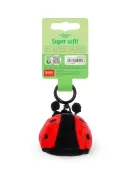 Ladybug Plush Key Ring - Tiny Super Soft!