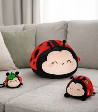Ladybug Pillow - Super Soft!