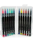 Conjunto 12 Brush Markers