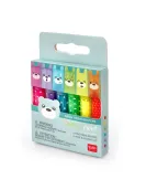 Conjunto 6 Mini Sublinhadores Teddy's Mood