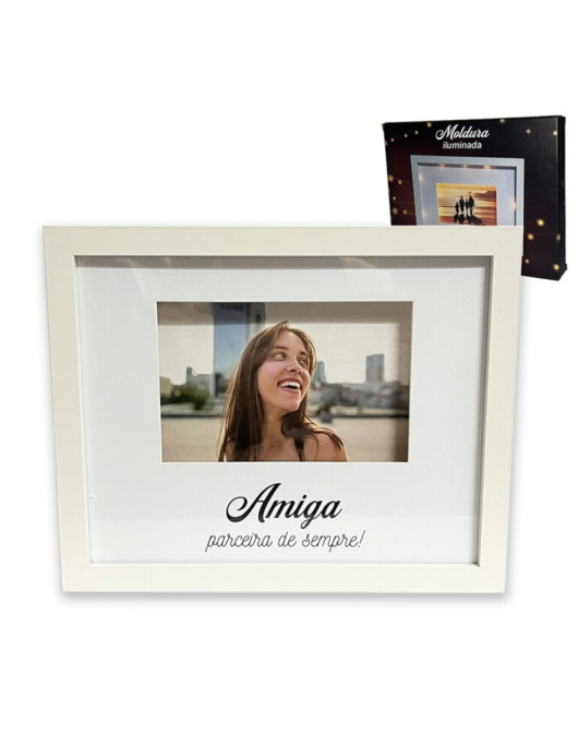 Moldura com Luz - Amiga