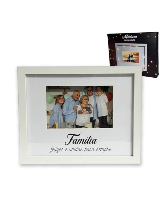 Moldura com Luz - Família
