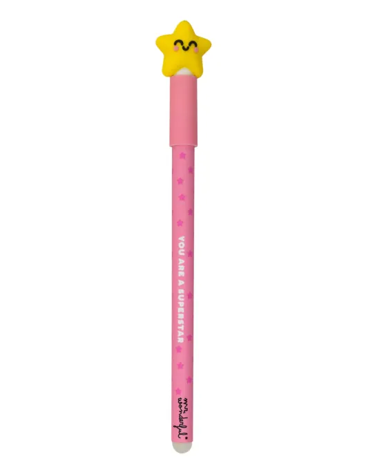 Caneta Apagável Bo-Bo - Estrela "You Are a Superstar"