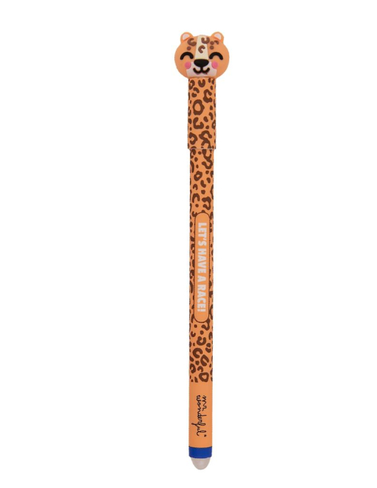 Caneta Apagável Bo-Bo - Leopardo "Let’s have a race!"