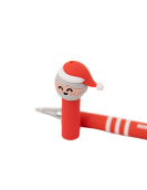 Conjunto 3 Canetas Apagáveis Natal Bo-Bo - Pinguim, Rena e Pai Natal