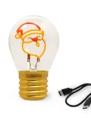 Lâmpada Decorativa - Santa Claus - Bulb Fiction