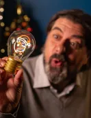 Lâmpada Decorativa - Santa Claus - Bulb Fiction