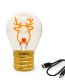 Lâmpada Decorativa - Reindeer - Bulb Fiction