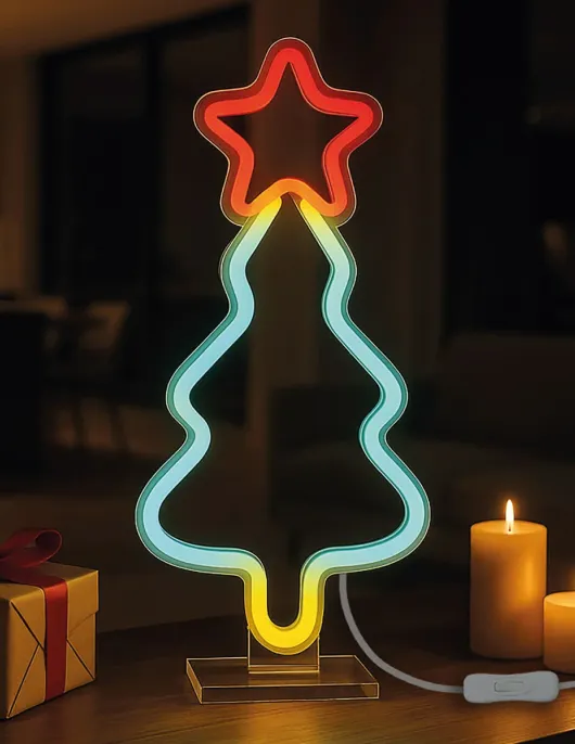Candeeiro Neon: It's a Sign - Xmas Tree