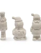 Kit de Decoração de Figuras de Natal para Pintar - Paint Your Christmas