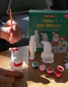 Kit de Decoração de Figuras de Natal para Pintar - Paint Your Christmas
