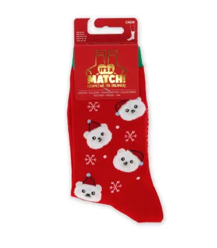 Meias para Adultos Polar Bear - It's a Match!