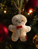 Ho-Ho-Ho Decoração de Natal em Peluche – Ginger Bread