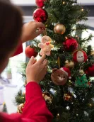 Ho-Ho-Ho Decoração de Natal em Peluche – Ginger Bread