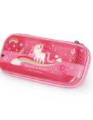 Unicorn Rigid Transparent Pencil Case - WonderWow