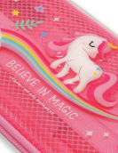 Unicorn Rigid Transparent Pencil Case - WonderWow