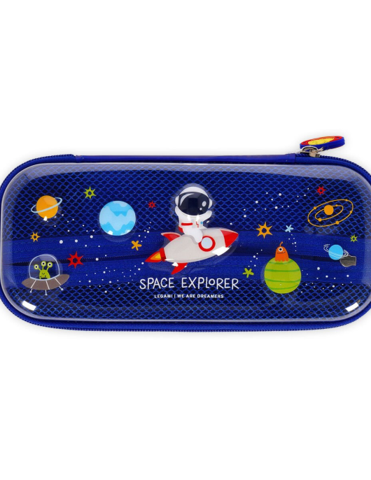 Space Rigid Transparent Pencil Case - WonderWow