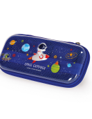 Space Rigid Transparent Pencil Case - WonderWow